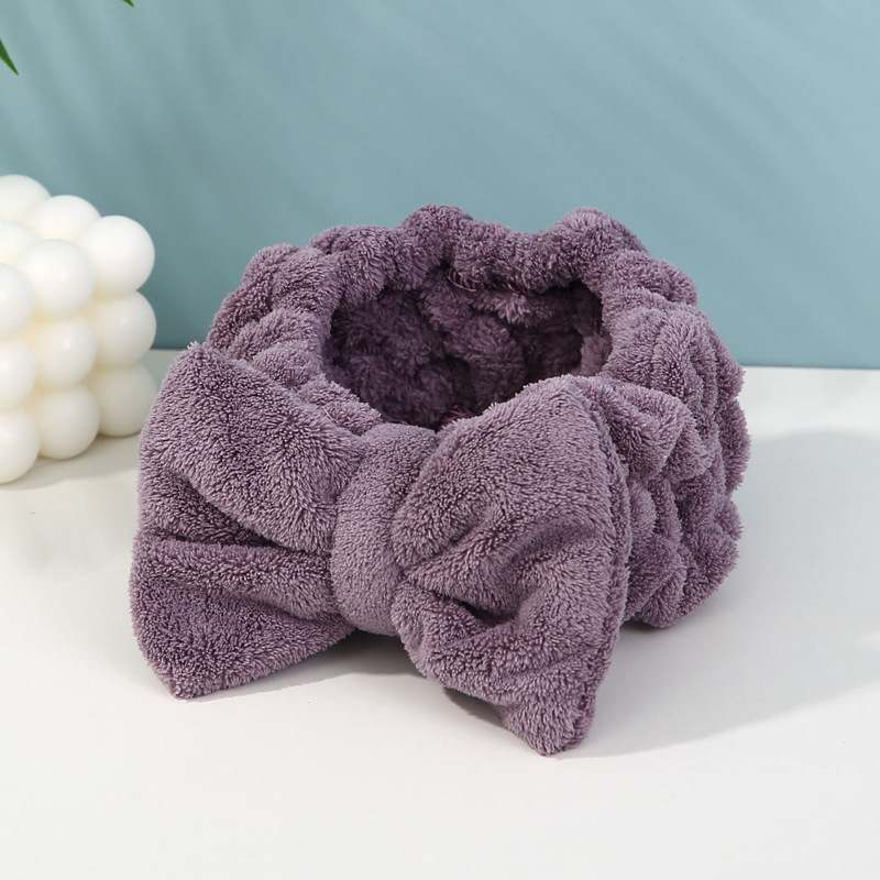 Сиреневая повязка на голову