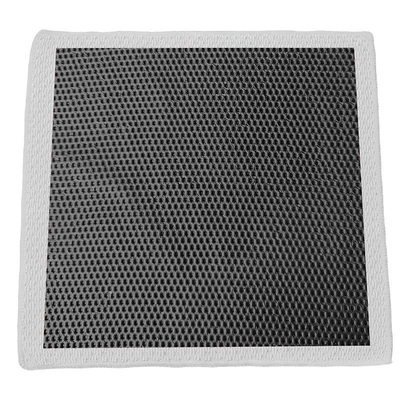 Hongpengfa perforated magic clay gloves, Car cleaning tools - hollowed-out-clay-surface-grid-patterned-abrasive-cloth-in-beige-color