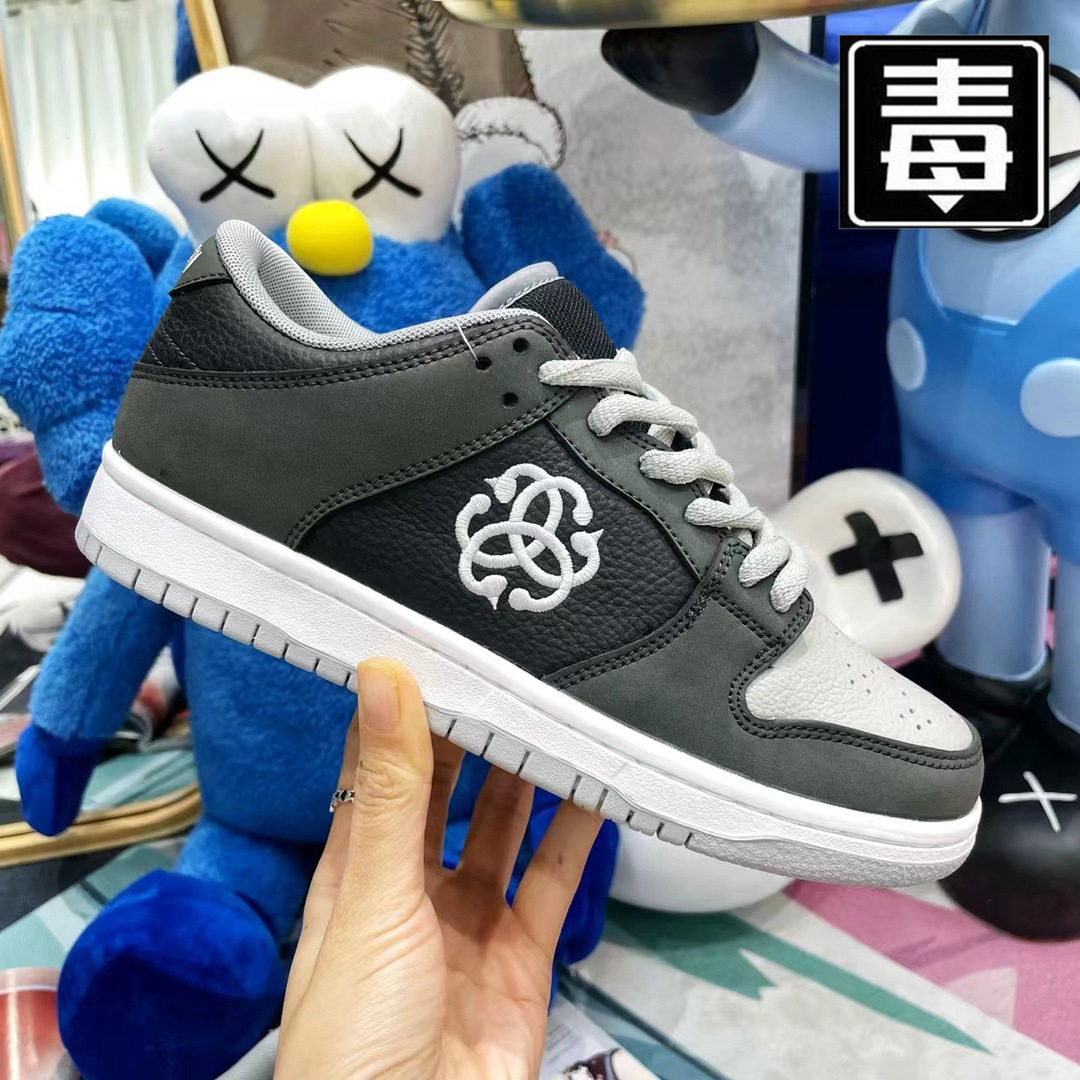 Naikeguan īstas ādas ledus sniega fantāzijas ēnu pelēki dēļu pāriem, augstas klases ikdienas sporta apavi vīriešiem un sievietēm_voghion.com