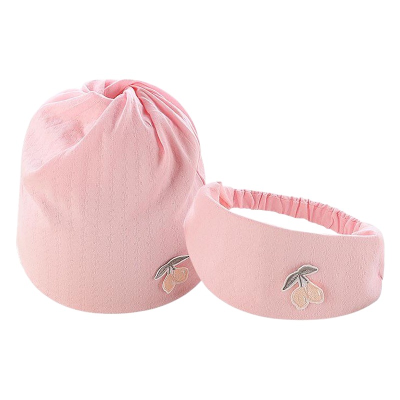 New manufacturers wholesale cotton moon hat moon scarf summer thin material sweat-absorbent embroidery maternal hat
