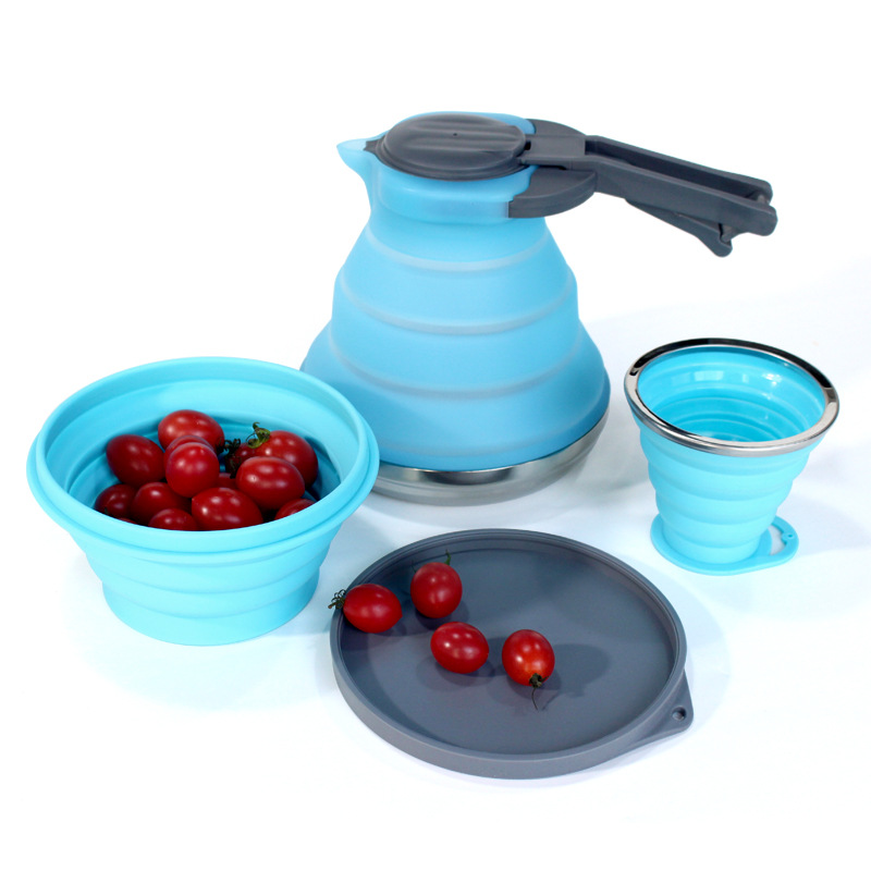 travel folding coffee teapot