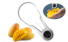 新款芒果切 切芒果神器 切果器 不锈钢水果工具 外贸厨房工具