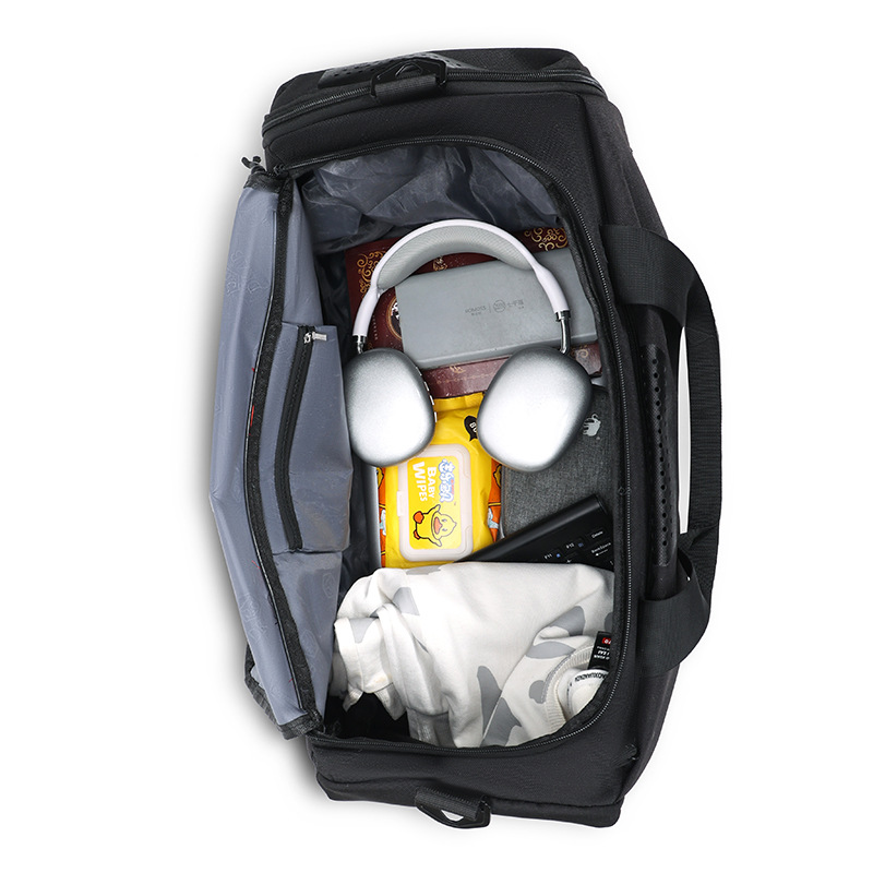 Bolsa de viaje de corta distancia bolsa de fitness bolsa de entrenamiento deportivo de separación húmeda y seca con posición de zapato bolsa de mensajero portátil logotipo personalizado