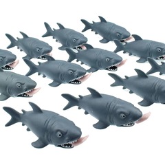 Unique and Fun Shark Toy with Shark Tossing Feet, Ocean Animal Prank Squeeze Fun for Children to Relieve Stress