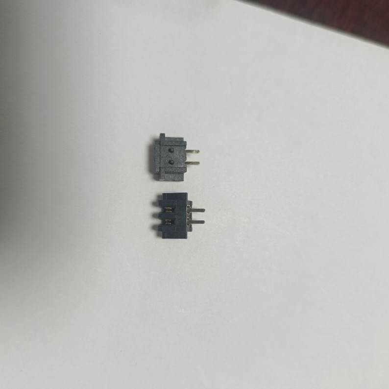 2P贴片180度直插充放电电池连接器母座90度卧贴电池接线端子2～16