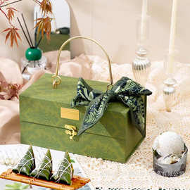 结婚喜糖盒粽子高级感婚礼专用手提礼物包装盒喜糖袋婚庆订婚礼盒