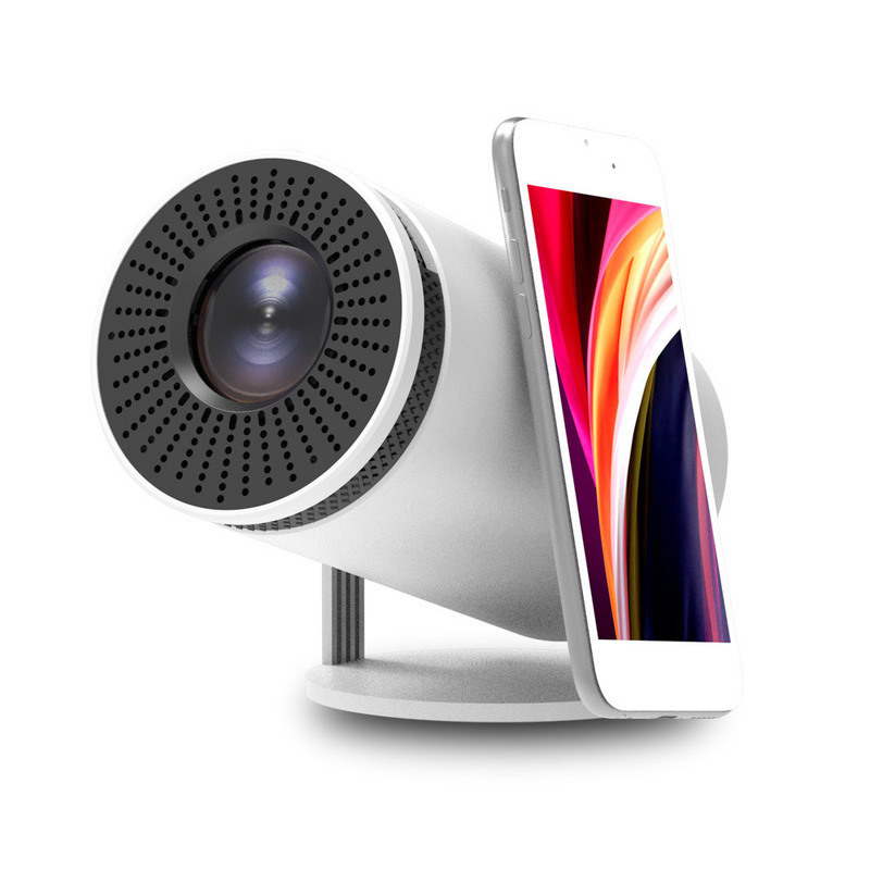 Hy300 Barrel Projector Home-Use High-Definition Wifi Wireless Screen Projection Lcd Portable Projector Cross-Border Hot-Selling Model