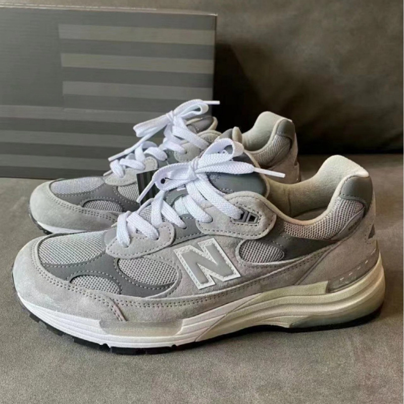 Putian Pure Original 992 Yuanzu Gray Retro Shock Absorbing Dad Shoes Women's Casual Fashion Couple Shoes Sports Running Shoes Men