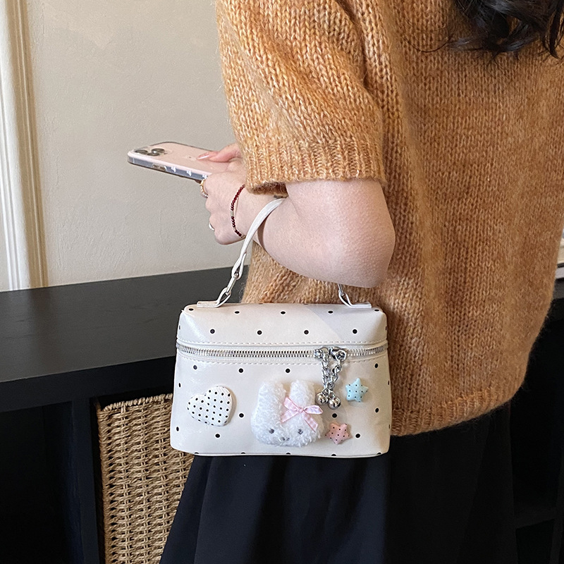 Caricatura lindo conejo bebé bolso de mano, bolso de caja de amor, bolso transfronterizo nuevo accesorios para niños