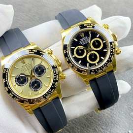 C厂熊猫迪VS迪通拿4131水泥灰BT黄金迪计时余4130文乐男士机械表