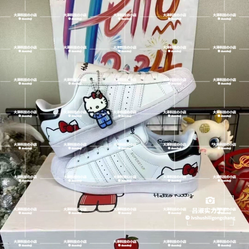 ∂ Clover 2025 Dingdang Cat New Couple Cat Casual Student Sports Campus Little White Shoes Shell Niche