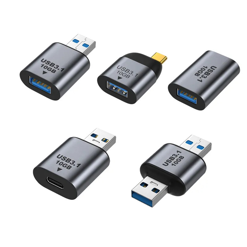 USB3.1 to Type-C adapter OTG converter USB to Public A to public C to female 10Gbps transmission charging