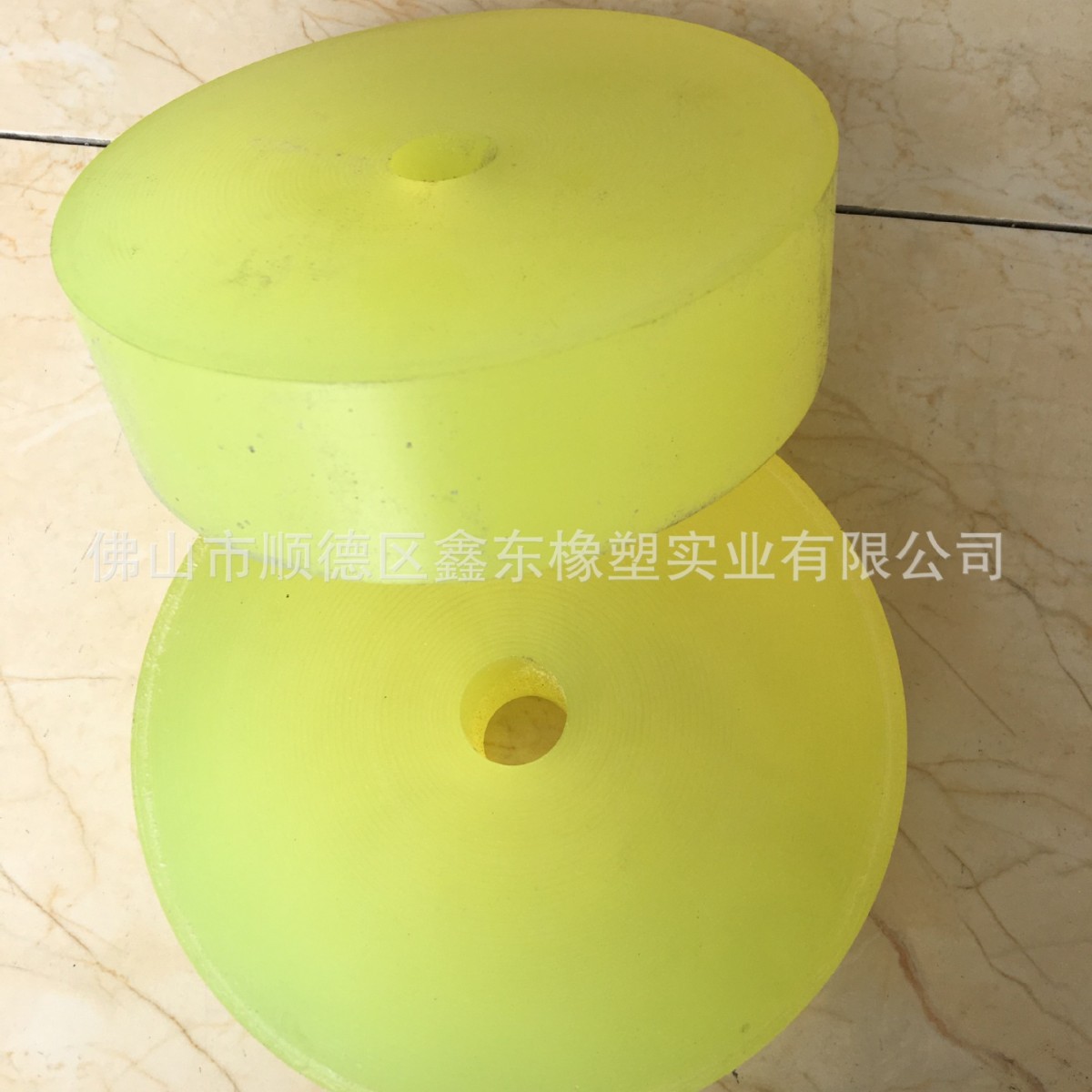 无气味耐磨PU垫聚氨酯橡胶圆垫 优力胶冲垫家具圆型脚垫厚50