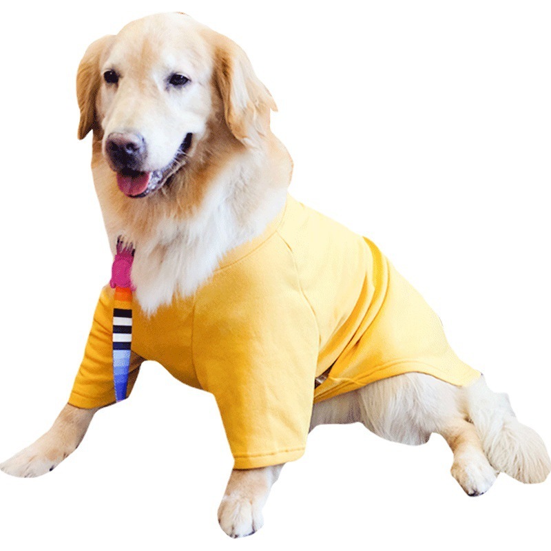 犬服金毛服春秋薄型ラブラドサモエ大型犬ペット保温大型犬秋冬服|undefined