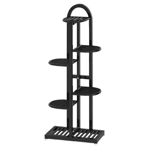Folding Lightweight Luxury High-End Flower Stand Living Room Floor-Powered Balcony Succulent Plant Pot Stand Multi-Layer Storage Rack