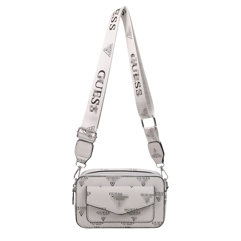 Bolso de cámara transfronterizo nuevo bolso cuadrado pequeño con estampado de letras de moda europea y americana de gran capacidad bolso diagonal de moda de nicho Bags