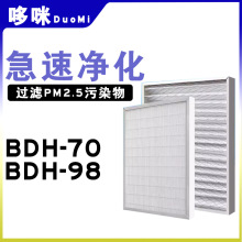 适配布朗除湿新风系统BDH-70 BDH-98过滤网滤芯除PM2.5新风机耗材