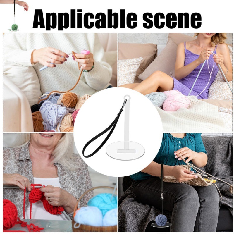 アマゾン熱モデル携帯手首糸収納棚革腕ベルト糸ボール回転スタンド
