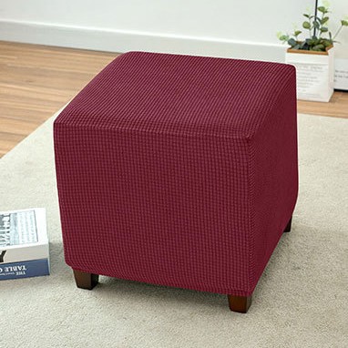 Transfronterizo todo incluido grano de maíz lana cubierta de taburete cuadrado elástico engrosado cubierta de cubierta a prueba de polvo