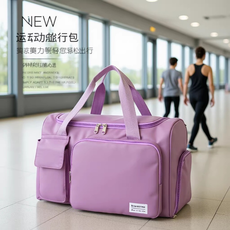 Bolso de Viaje y Gimnasio de Gran Capacidad de Tela Oxford Impermeable image 3