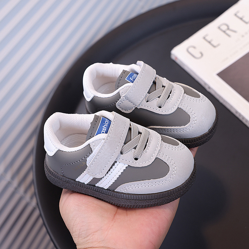 Zapatos de primavera y otoño zapatos para bebés con suela suave antideslizante para principiantes zapatos para bebés de 1 - 2 años de edad 0 para evitar la versión coreana universal