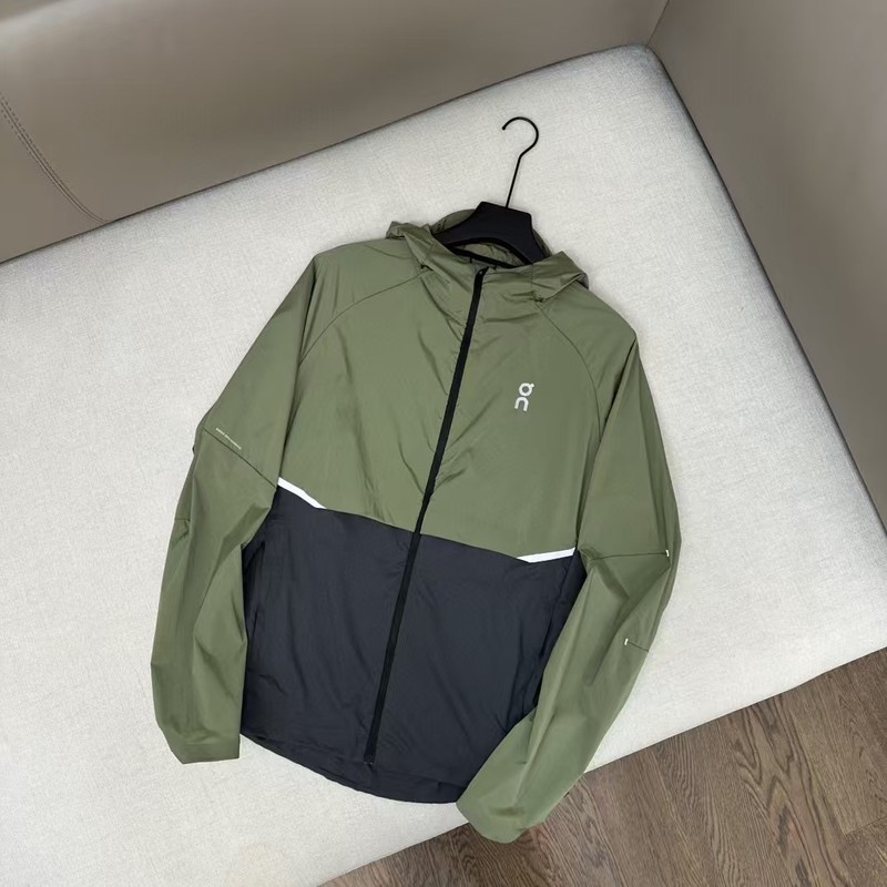 On アンパオ CoreJacket 男女兼用 スポーツ フィットネス ランニング 日焼け止めジャケット フード付き スキンジャケット ドロップシッピング対応 日焼け防止 通気性|undefined