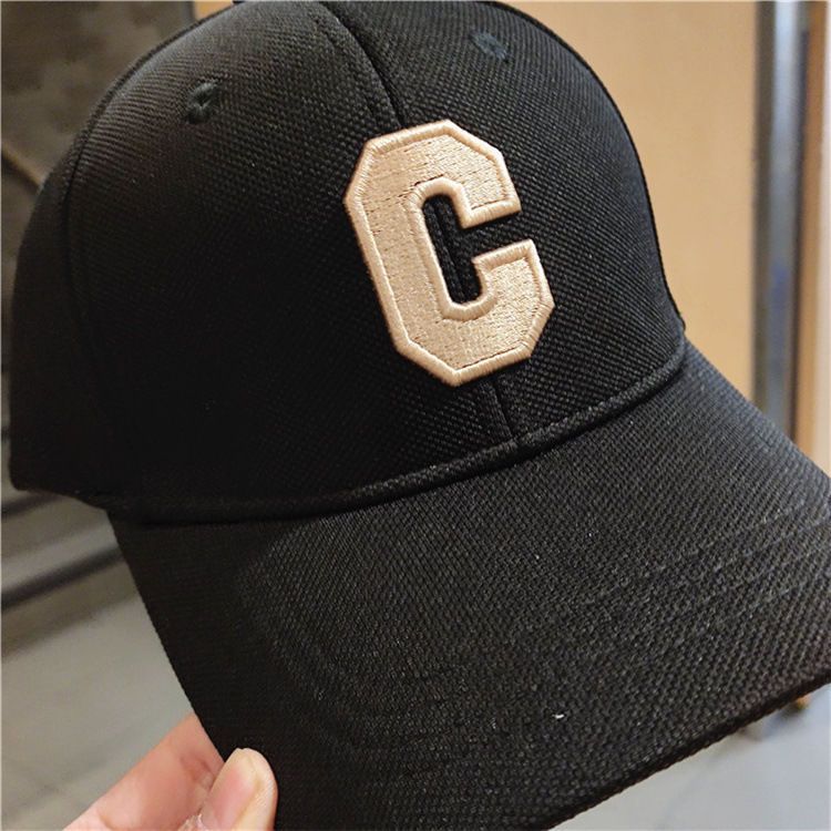 New Duck Tongue C Letter Women's Breathable Couple Korean Edition Instagram Show Face Small Fashion Sunshade Baseball_voghion.com