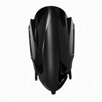 modified front windshield lens, Motorcycle front windshield