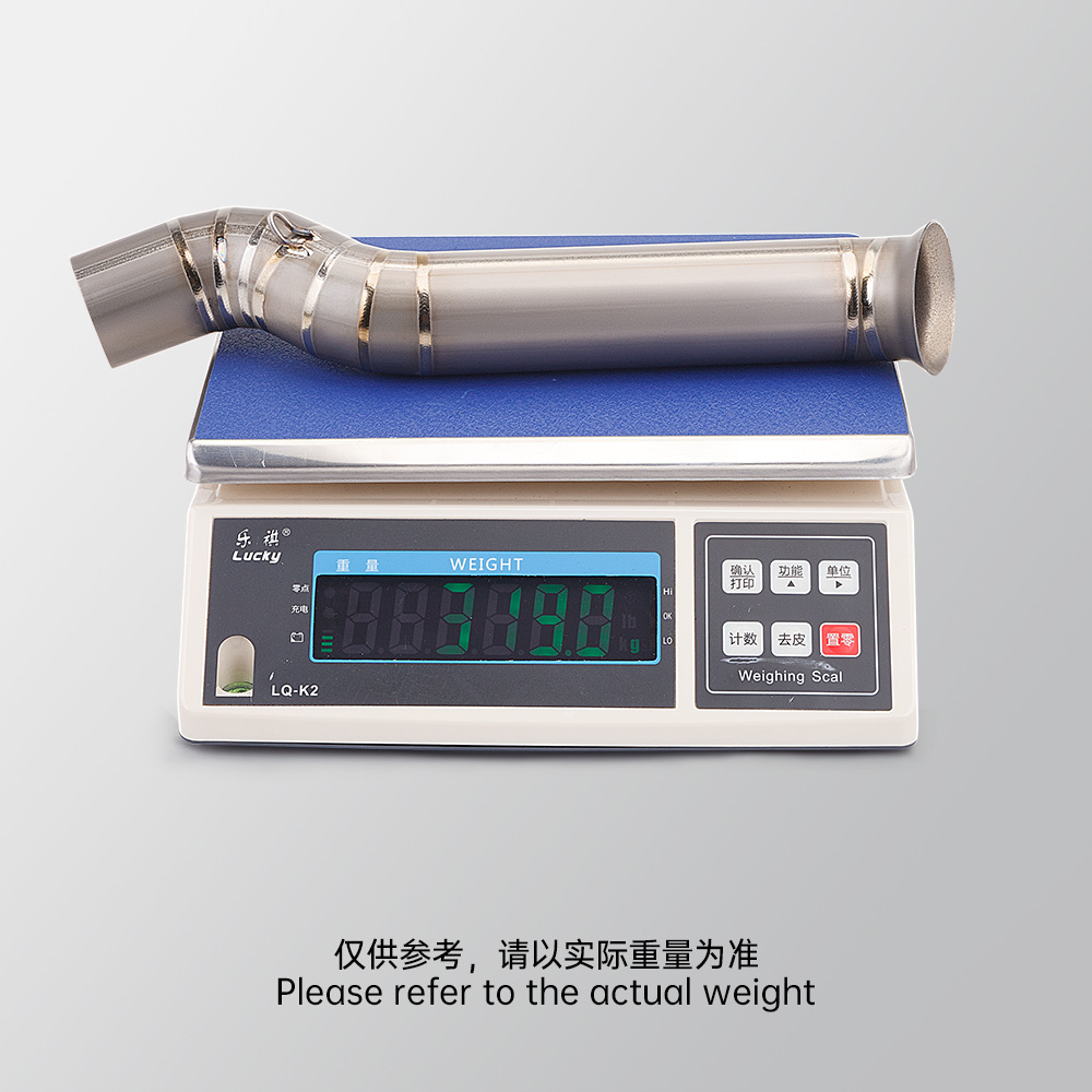 Spring breeze 800MT middle exhaust pipe titanium alloy stainless steel 2021-2024 special non-destructive installation for special vehicles