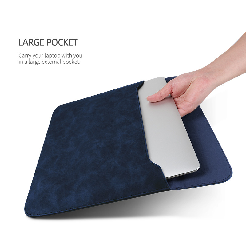 Aplicable Apple ordenador funda protectora MacBook liner bolsa Air13.6 Funda de cuero Pro13 bolsa de ordenador portátil