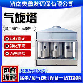 气旋塔漆雾除尘工业级废气处理空气净化环保设备不锈钢气旋塔