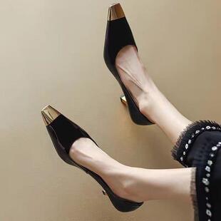 �����^�߸�ЬŮ2025���¿�^��Ƥ������ʽ��ɫ���|������Ь