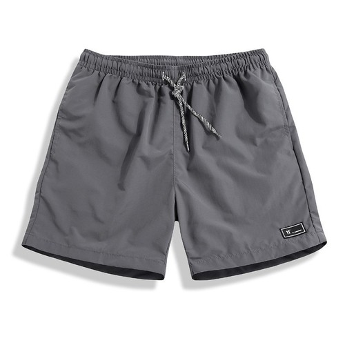 Men's Cross-border Summer Short Pants, Loose Elastic Five-Finger Mid-Thigh Athletic Shorts, Long Stock Availability