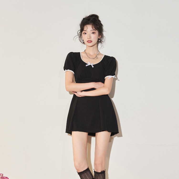 New Slim Split Swimsuit Women's Boxer Suit High-end Swimwear Hot Spring Vacation Water Park Promise 09058