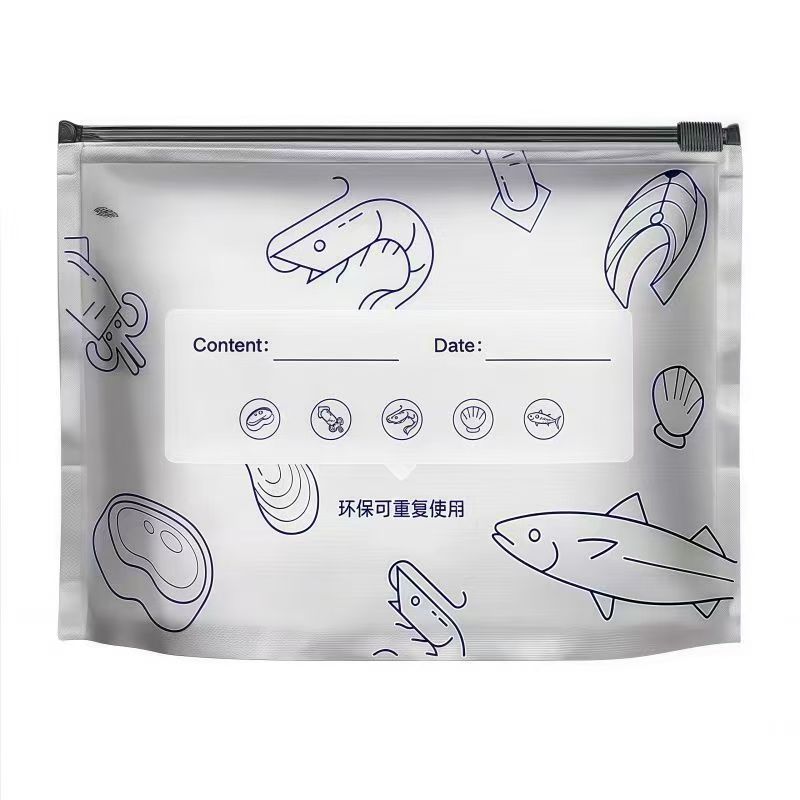 Bolsa de sellado de aluminio antibacteriana para refrigerador, bolsa de sellado de refrigeración, bolsa de sellado de aluminio, bolsa de sellado de bloqueo de aluminio, bolsa de sellado de refrigeración