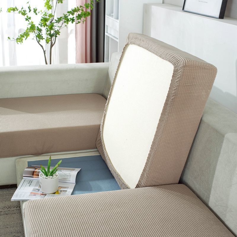 Sofá grueso cubierta universal cubierta completa cubierta de respaldo de princess combinación cojín de caseta