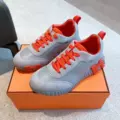 Gray Orange Red