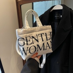 GW letter printed small handbag, new model, Thailand's internet celebrity, lightweight nylon fabric, single-shoulder crossbody, mobile phone wallet.