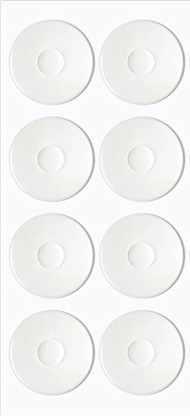 Etiqueta engomada de agarre antideslizante de silicona transparente Plantilla de edredón regla deslizante anillo de goma antideslizante regla de patchwork estera antideslizante