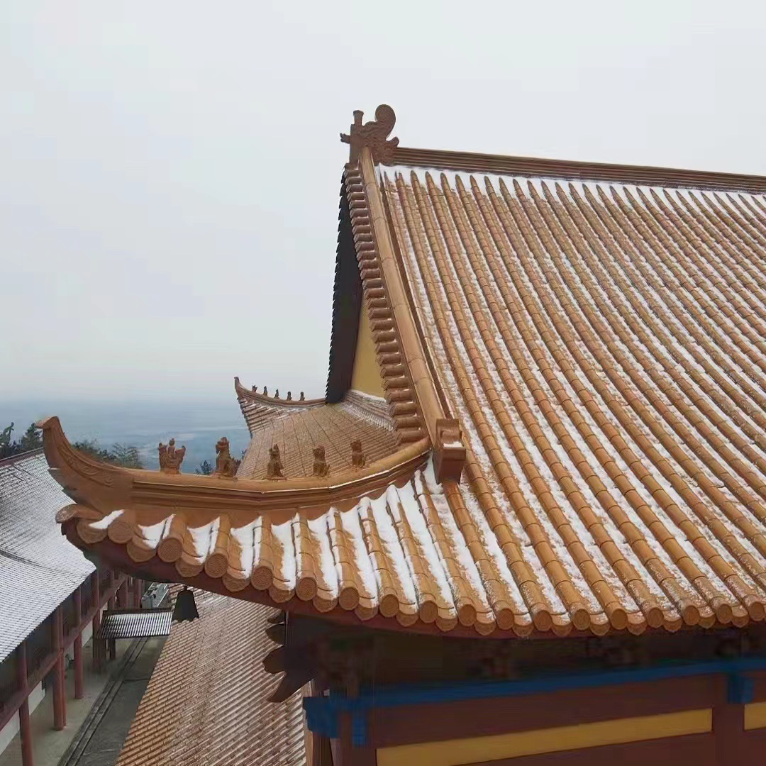 仿古铝瓦 古建铝合金板瓦 铁青灰砖红色仿古铝瓦 屋面瓦-阿里巴巴