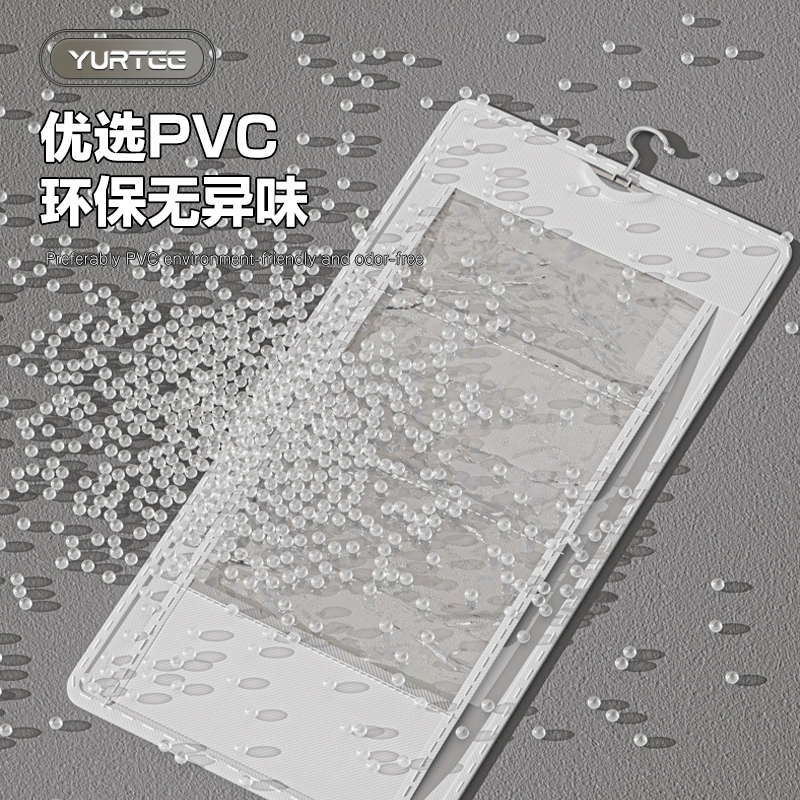 Storage system, dustproof hanging organiser, transparent double-sided storage bag