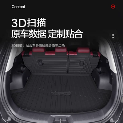 Generation Third Generation Rear Trunk — Trunk Mat