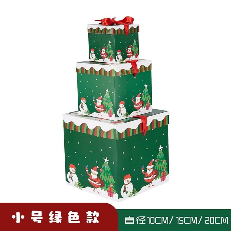 Christmas decorations, gift box, bag, set, layout, Birthday gift
