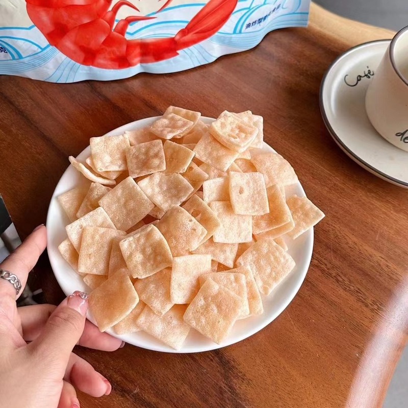 いたずら熊蒸気海老片原味大海老片海老片ネット赤爆金オフィスカジュアル膨化スナックポテトチップス|undefined