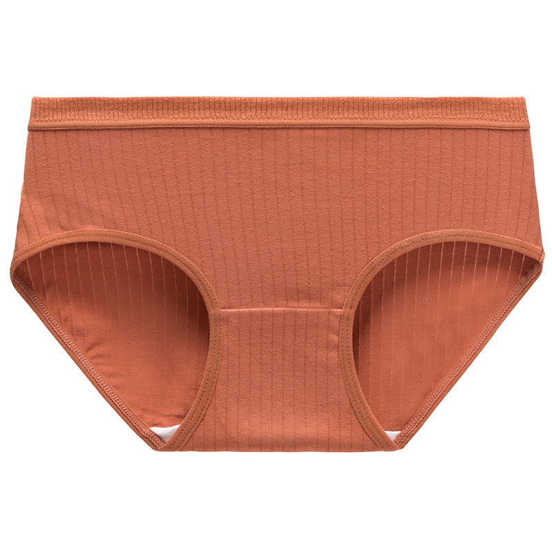 Ropa interior de mujer de talla grande de algodón roscado japonés más grasa de algodón puro antibacteriano 200 kg grueso mm calzoncillos sin costuras de cintura media