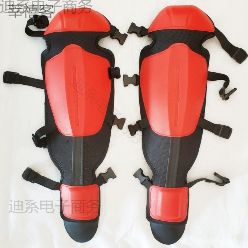 割机护膝加厚打园林开荒保护割机割灌劳保用加长固定