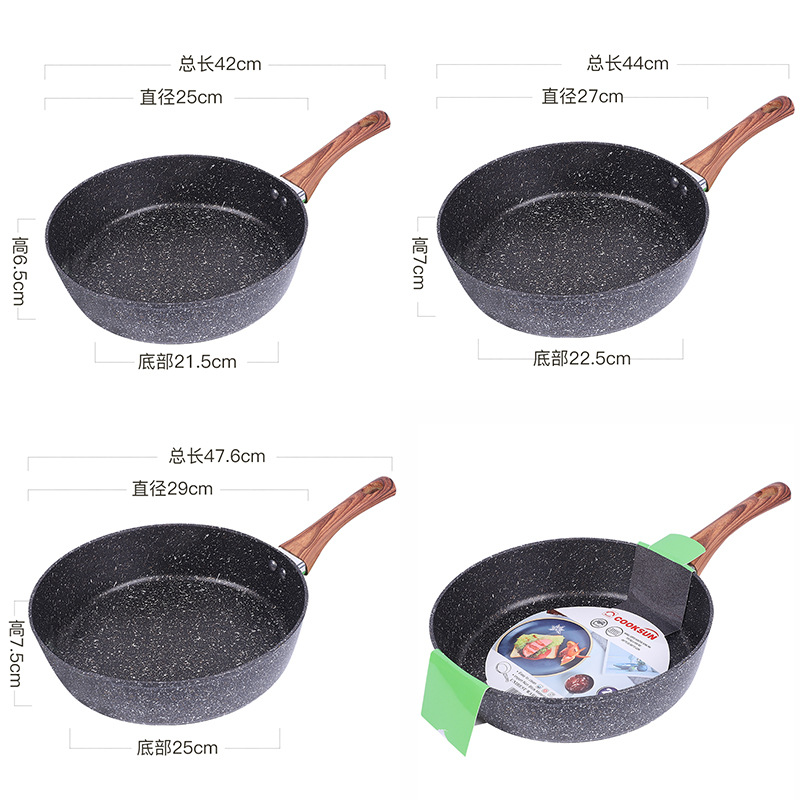 Nuevo conjunto de paneles de tres piezas conjunto de paneles multifuncionales caseros antiadherente regalo de reunión anual al por mayor caja de regalo de paneles de paneles