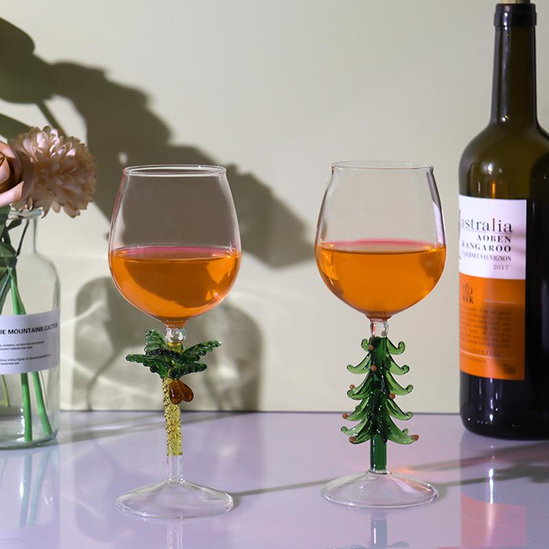 Copa creativa de estilo europeo vidrio de borosilicato Día de San Valentín romántica copa de vino tinto cristal champán vidrio de gama alta hogar