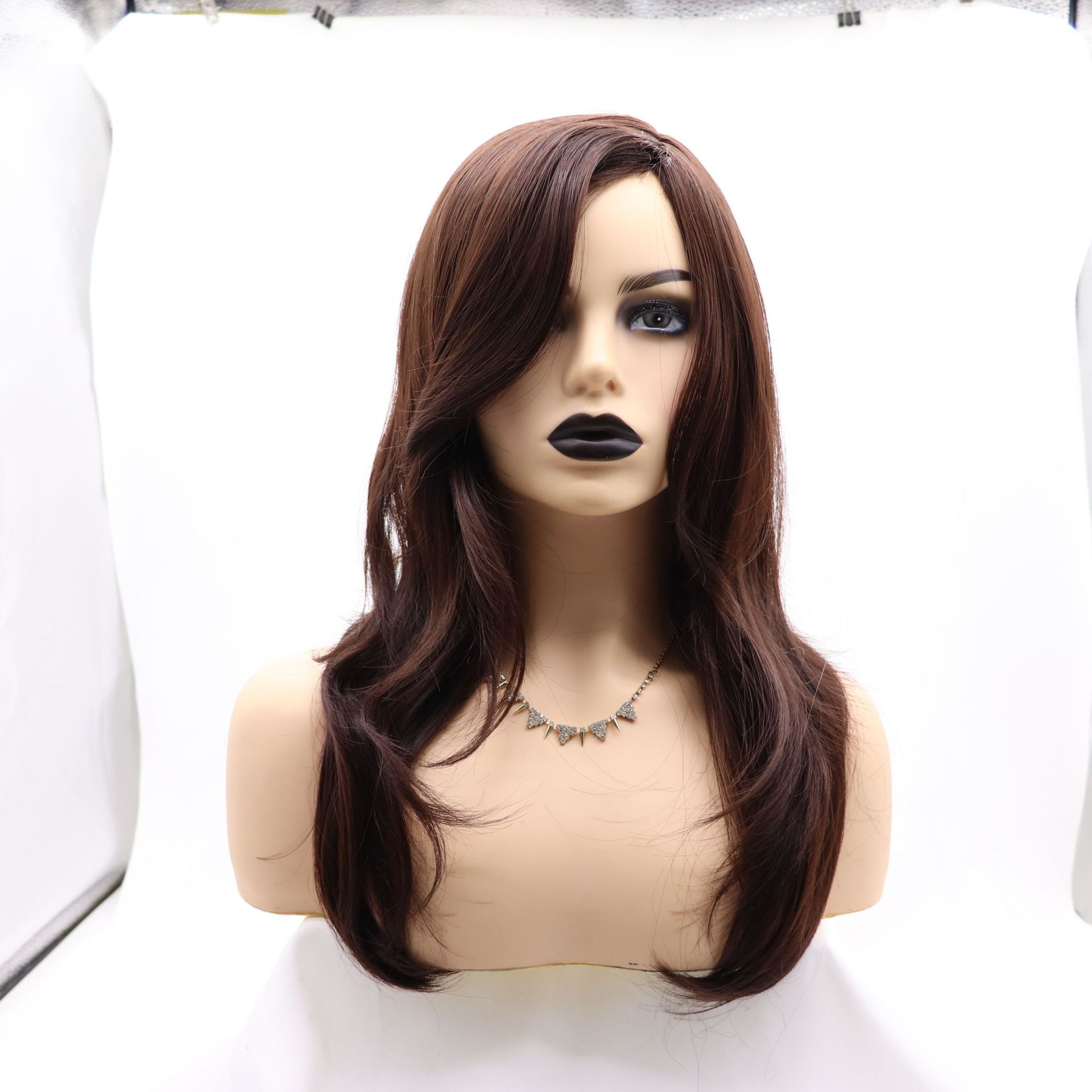 Peluca europea y americana NEWLOOK Lacio corto encaje comercio exterior moda europea y americana peluca de fibra química peluca SK009