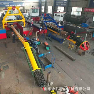 大臂式射吸抽沙船 港口码头航道疏浚用 操作简单 致电咨询